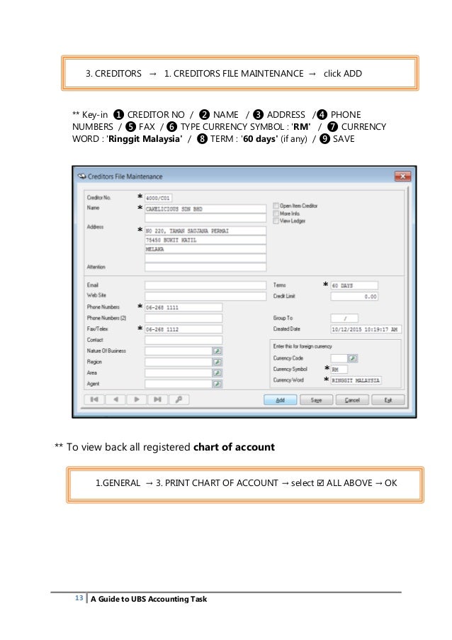 A Guide To Ubs Accounting Task The Simple Steps To Record
