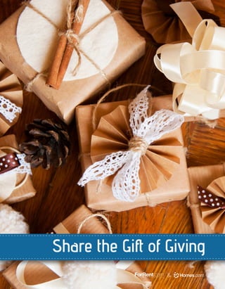 Share the Gift of Giving
&

 
