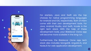 Blablacar Clone - Carpooling App Development | PDF