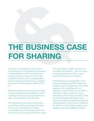 ShareThis Return on a Share Study