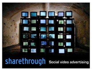 Social video advertising
 
