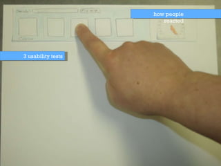 how people reacted 3 usability tests 