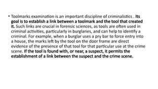 Pry Example Comprehensive Forensic Analysis of Tool Marks in Criminal ...