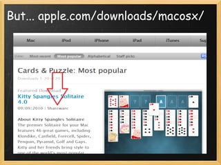 But... apple.com/downloads/macosx/

 
 