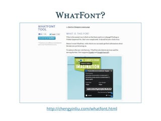 WhatFont?
http://chengyinliu.com/whatfont.html
 