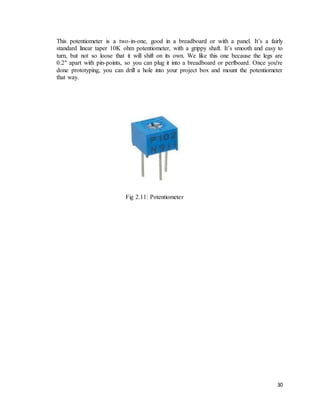 30
This potentiometer is a two-in-one, good in a breadboard or with a panel. It’s a fairly
standard linear taper 10K ohm p...