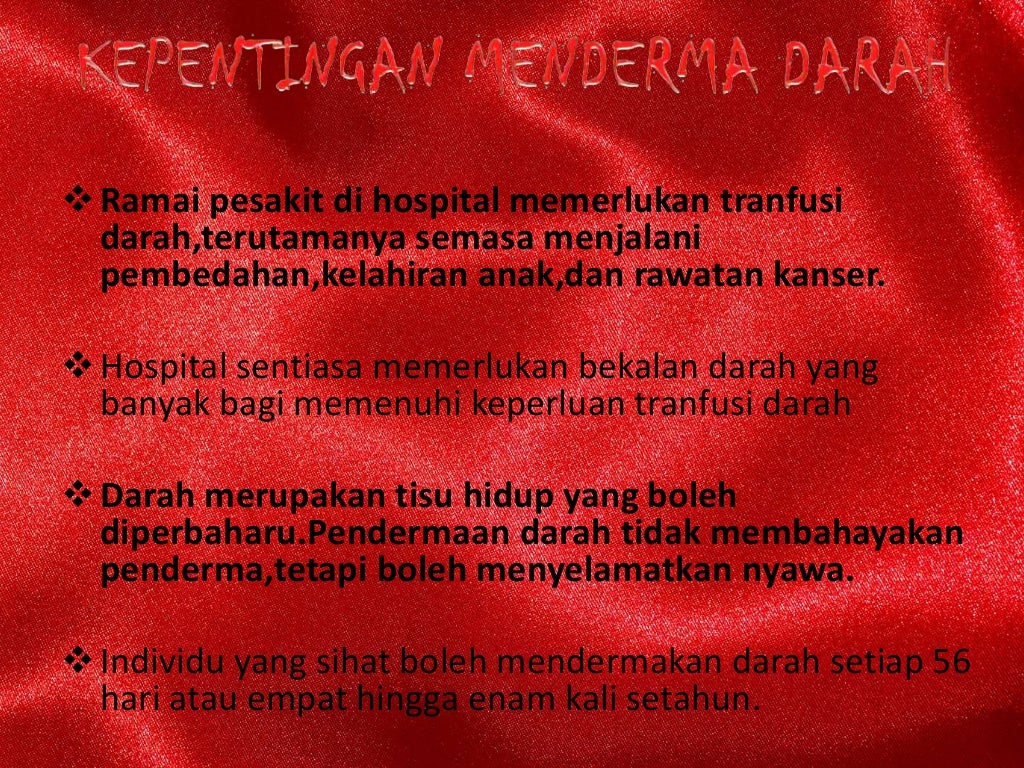 DARAH MANUSIA (B6D3E1) TINGKATAN 3