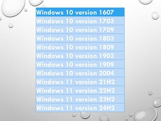 Adfluential Windows shari health informatics.pptx windows and microsoft | PPTX