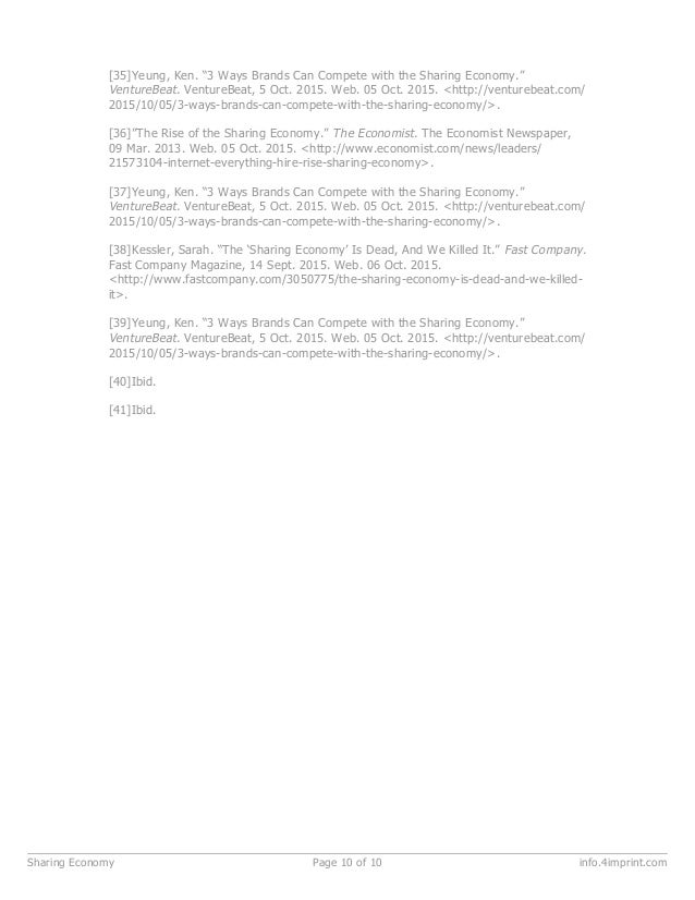 Conclusion sharing economy image