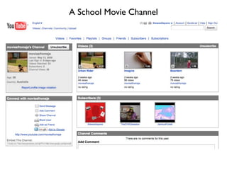 Sharing and Publishing Student Work