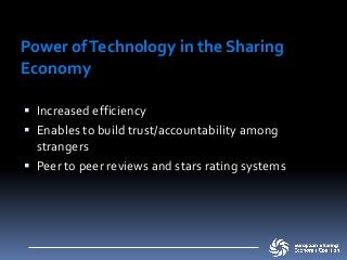 The Sharing Economy - Training Toolkit Based on Strengths, Weaknesses, Opportunities and Threats