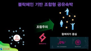 조합주의
참여자가 중심
블락체인 기반 조합형 공유숙박
!31
 