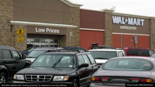 Photo Credit: NNECAPA/FlickrWal-Mart dabbles with ‘sharing economy’ to implement same-day delivery
 