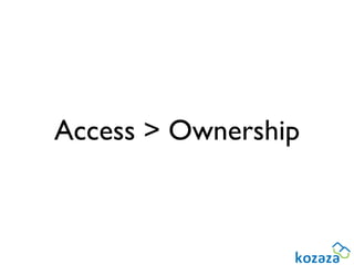 Access > Ownership
 