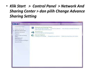 Sharing file antar komputer | PPTX