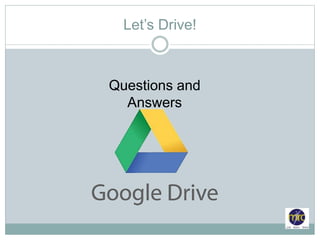 Basic Features of Google Drive | PPTX