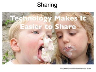 Tools - Trusted Networks http://www.flickr.com/photos/daveduarte/2817722169/ Sharing 