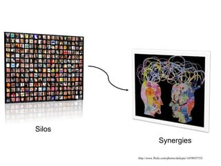 Silos Synergies http://www.flickr.com/photos/dailypic/1459055735/ 