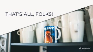 THAT’S ALL, FOLKS!
 