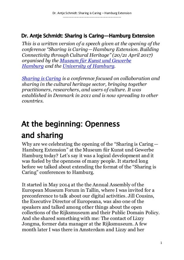 Short essay on sharing is caring picture