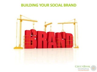 BUILDING YOUR SOCIAL BRAND
 