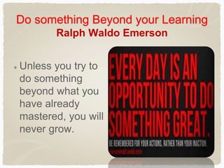 SHARING OUR KNOWLEDGE LIVING WITH PURPOSE | PPTX