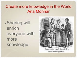 SHARING OUR KNOWLEDGE LIVING WITH PURPOSE | PPTX