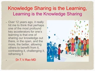 SHARING OUR KNOWLEDGE LIVING WITH PURPOSE | PPTX