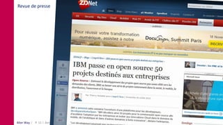 Alter Way Avril 2016 Sharing LilleP. 11
Revue de presse
 