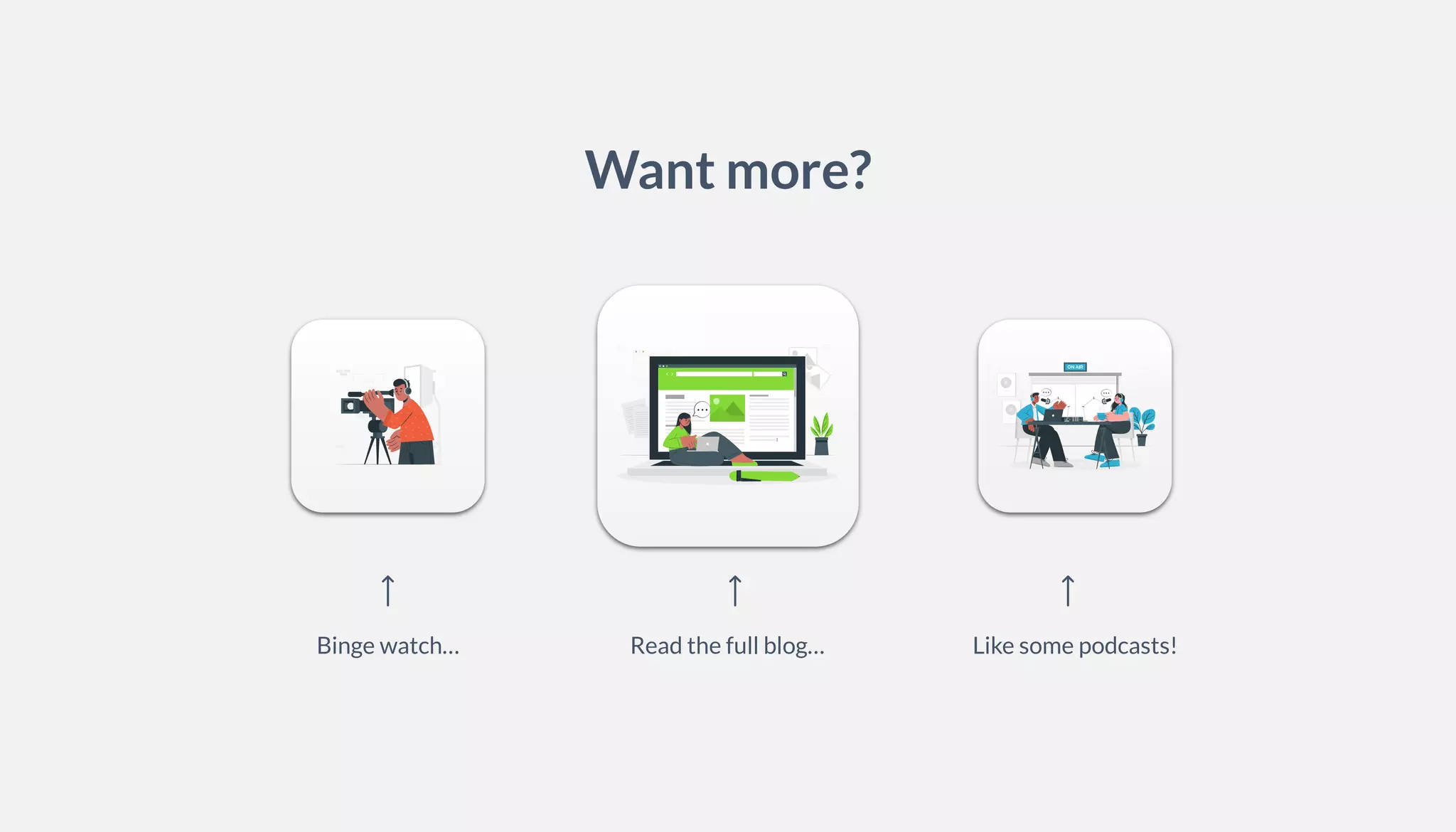 Want more?
Binge watch… Read the full blog… Like some podcasts!
 