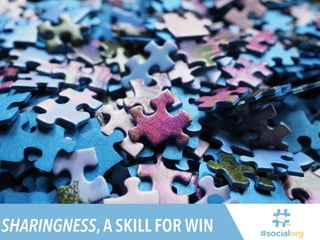 SHARINGNESS,A SKILL FOR WIN
 