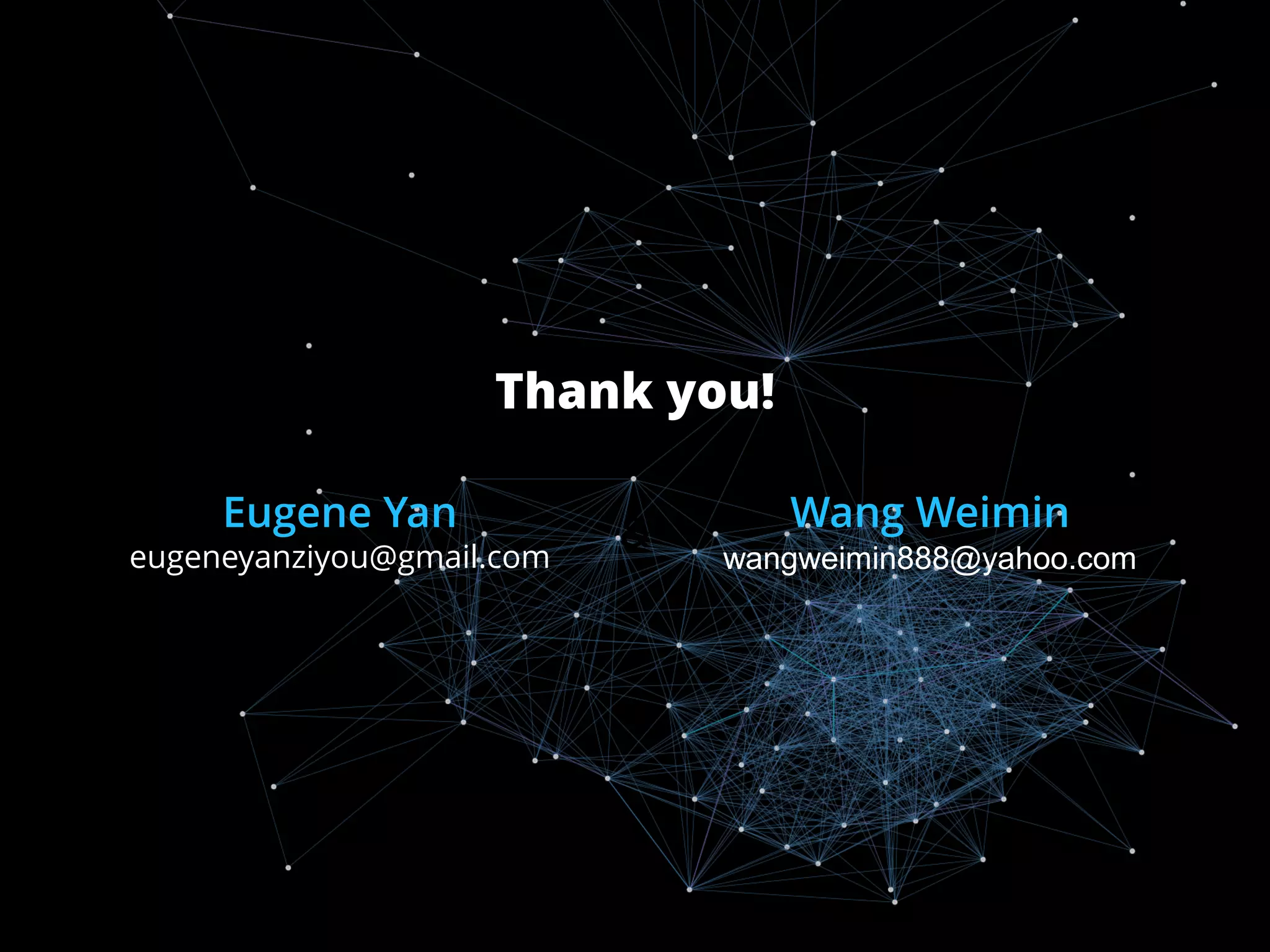 Suggested framework for Kaggle competitions:
 Understand the problem, metric, and data
 Create a reliable validation process that resembles leaderboard
– Use early submissions for this
– Avoid over fitting!
 Understand how linear and non-linear models work on the problem
 Try many different approaches/model and do the following
– Transform data (rescale, normalize, pca, etc)
– Feature selection/creation
– Tune parameters
– If large disparity between local validation and leaderboard,
reassess validation process
 Ensemble
Largely adopted from KazAnova: http://blog.kaggle.com/2015/05/07/profiling-top-kagglers-kazanovacurrently-2-in-the-world/
 
