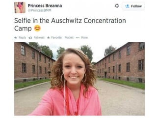 Sharing, oversharing and selfies