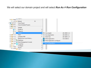 Sharing resources with mule