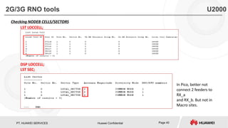 Smart Rno Huawei Sharing session huawei network optimization january 2015 ver3 | PPTX