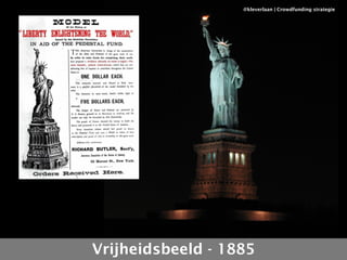 @kleverlaan | Crowdfunding strategie 
Vrijheidsbeeld - 1885 
 