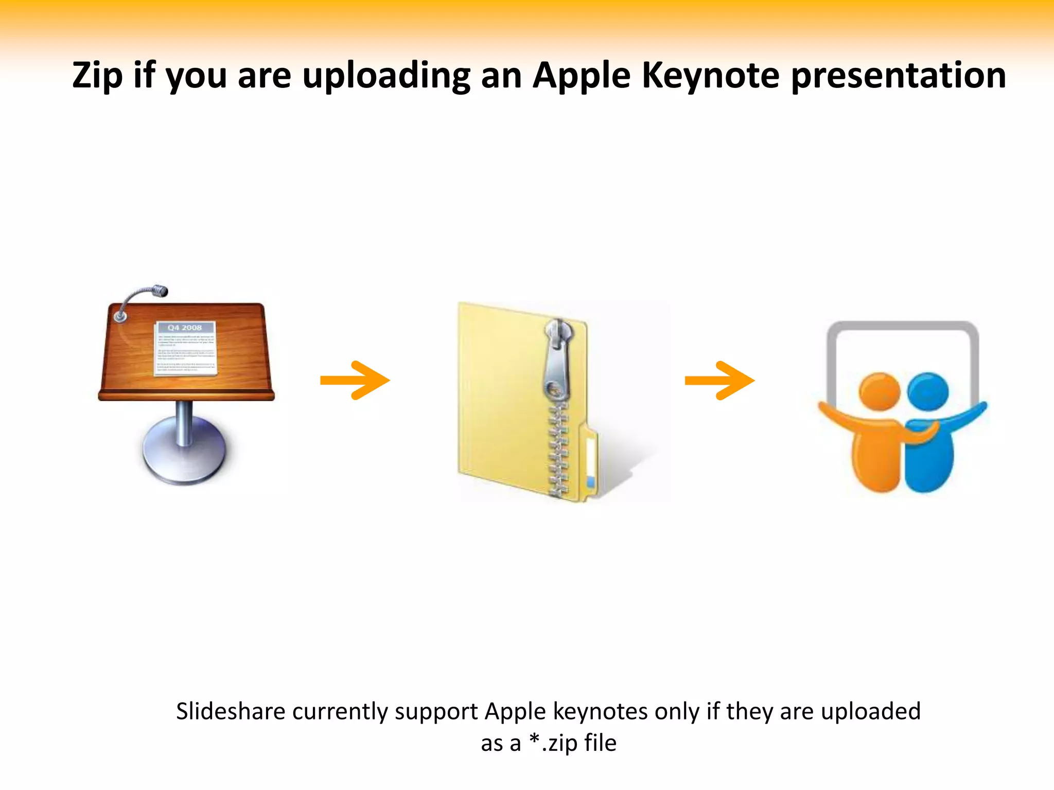 Remove or simplify transitions/animationEither remove animations completely or set them to Appear / Disappear.Slideshare will be able to handle the rest.
