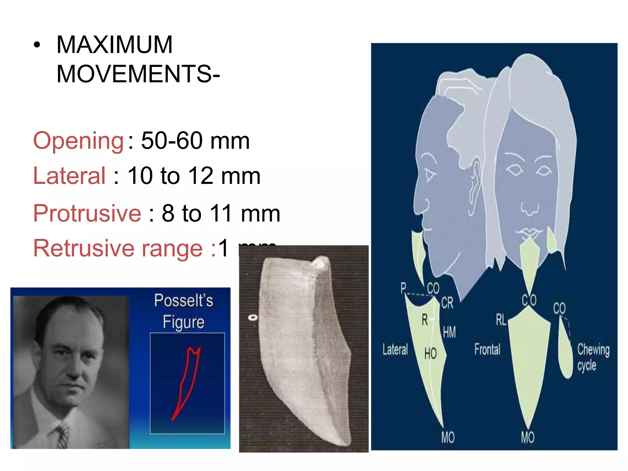 MANDIBULAR MOVEMENTS | PPTX