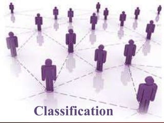 Classification
 