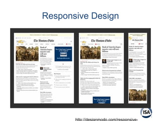Responsive Design
 