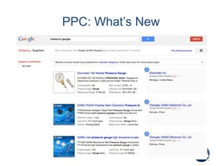 PPC: What’s New
 