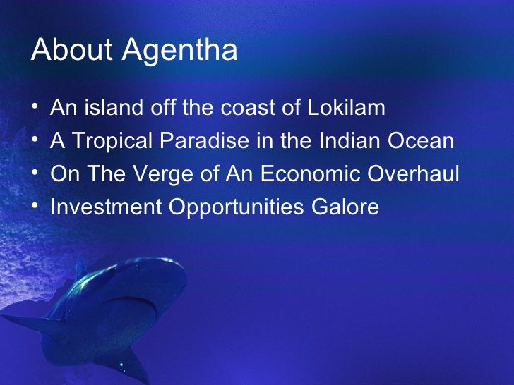 Shark PPT Template For PowerPoint Presentation