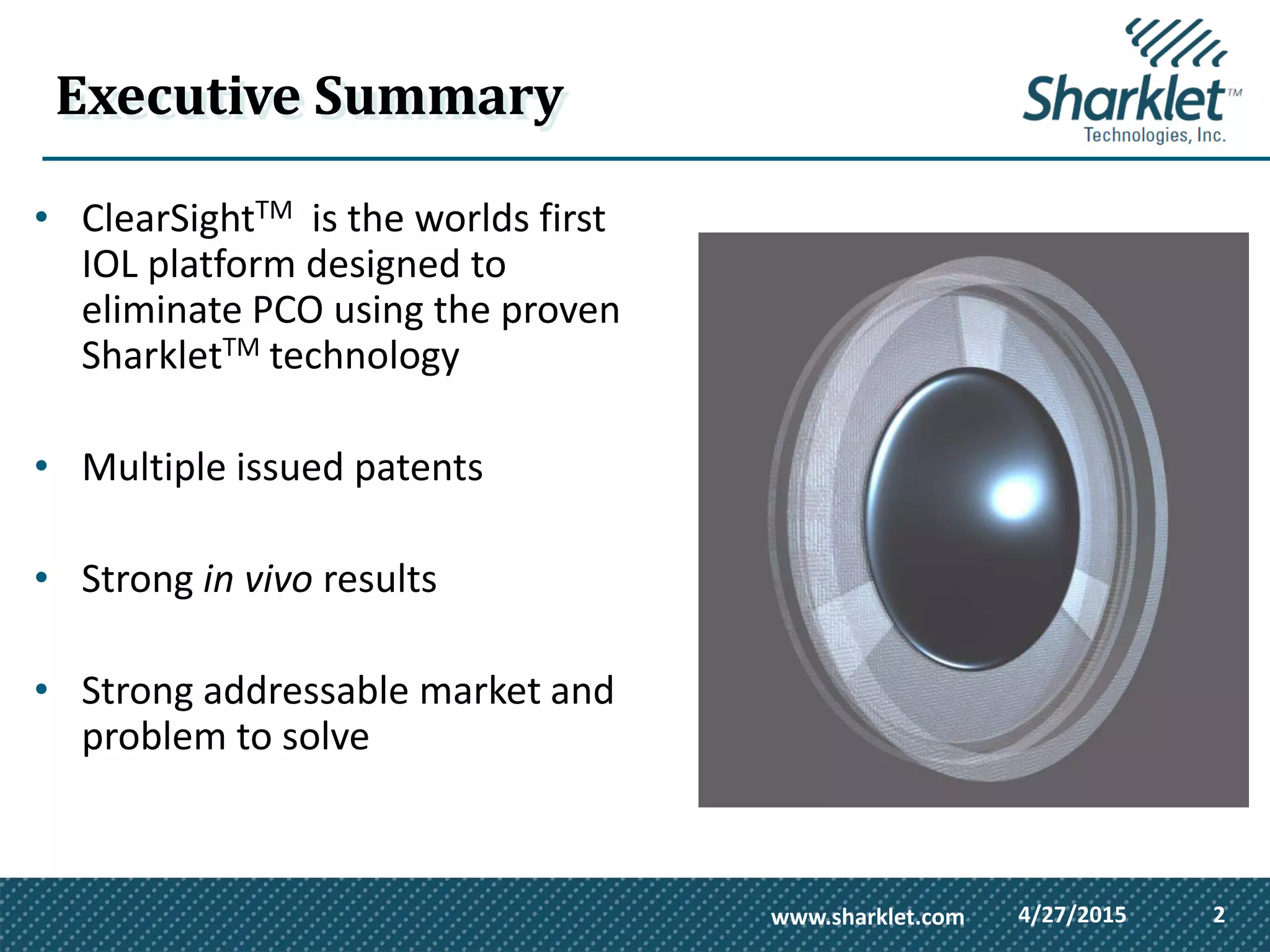 Sharklet Technologies, Inc. | PDF