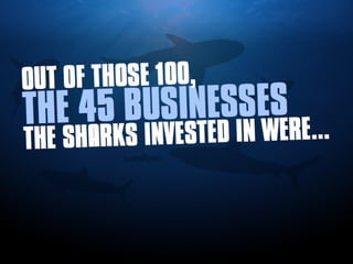 How to Survive the Shark Tank - Part 1 [Investor Tips] - #sharktank