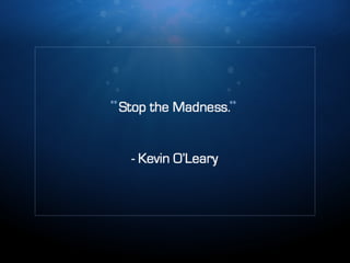 How to Survive the Shark Tank - Part 1 [Investor Tips] - #sharktank