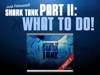 How to Survive the Shark Tank - Part 1 [Investor Tips] - #sharktank