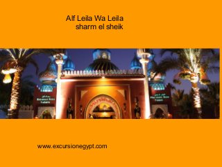 Alf Leila Wa Leila
sharm el sheik
www.excursionegypt.com
 