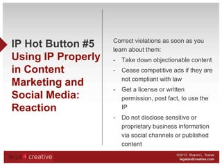 Sharon Toerek: Why Marketers Should Care About IP