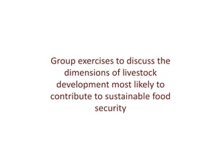 The sharp divide: Do we need animals to feed this world safely, well, sustainably, equitably and humanely? 