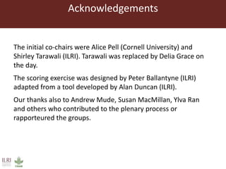 The sharp divide: Do we need animals to feed this world safely, well, sustainably, equitably and humanely? 